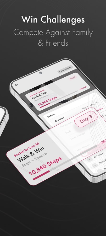 Jubilee Active activity tracking screen